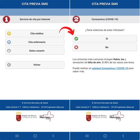 cita previa médico murcia|Crear Cita